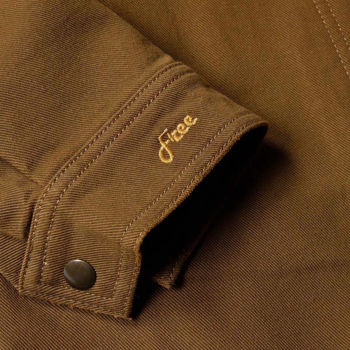 WILDUST｜アーマリス モト ジャケット｜ファブリック｜ダークキャメル