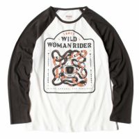 WILDUST｜ベースボール Tシャツ ワイルド WMN ライダー｜ロングスリーブ