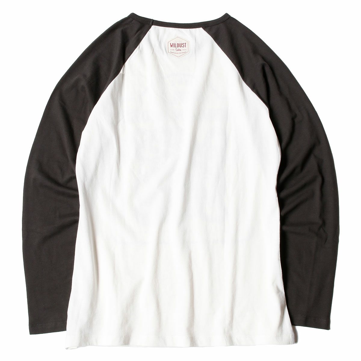 WILDUST｜ベースボール Tシャツ ワイルド WMN ライダー｜ロングスリーブ｜アイボリー×ブラック
