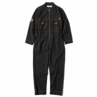 WILDUST｜アビエーター オーバーオール｜ブラック