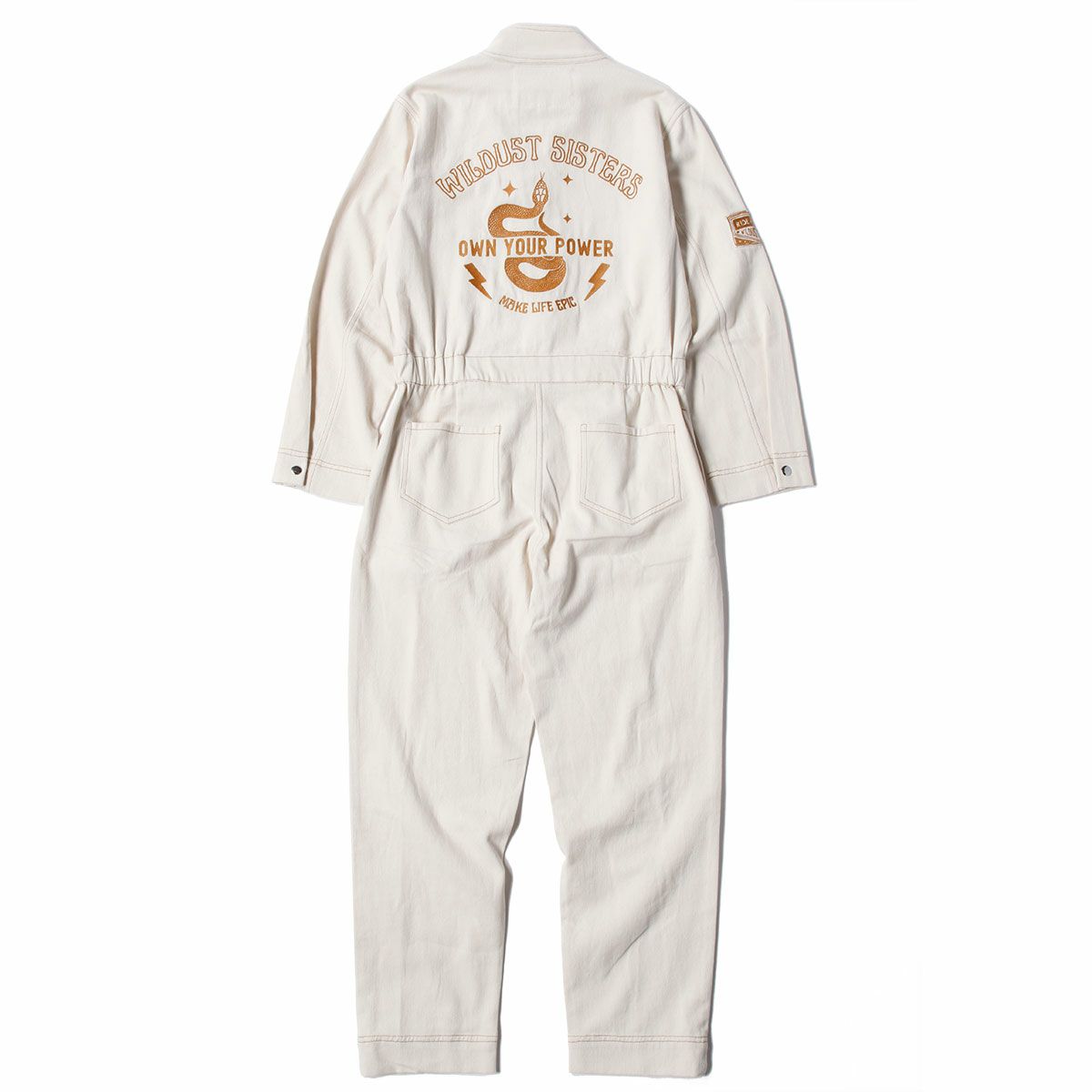 WILDUST｜アビエーター オーバーオール｜エクリュ