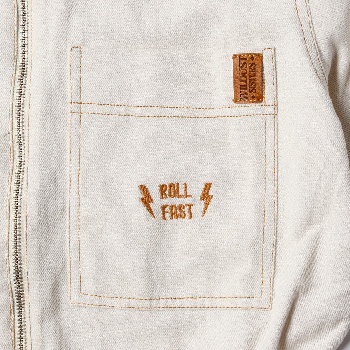 WILDUST｜アビエーター オーバーオール｜エクリュ