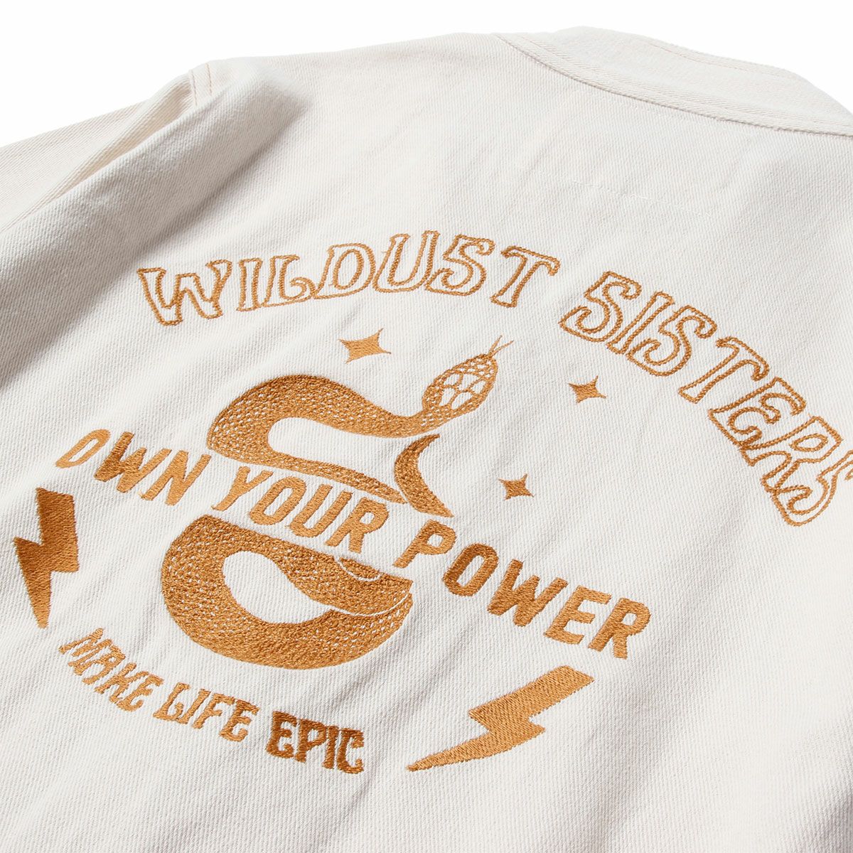 WILDUST｜アビエーター オーバーオール｜エクリュ