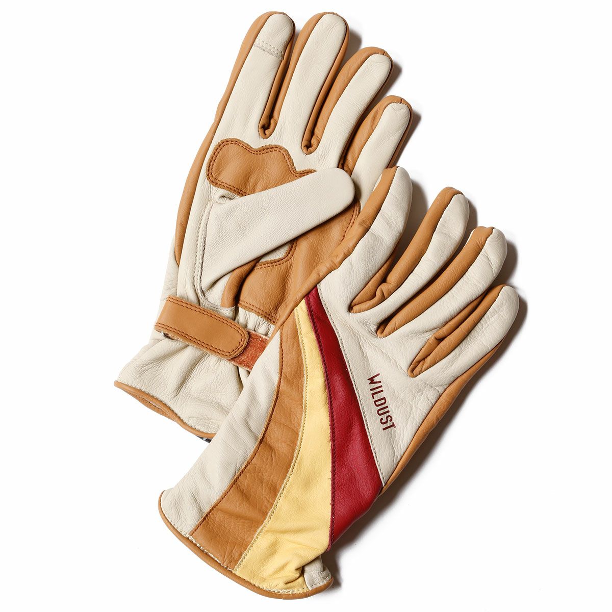 WILDUST｜モーターサイクル グローブ｜3シーズン｜ホワイト