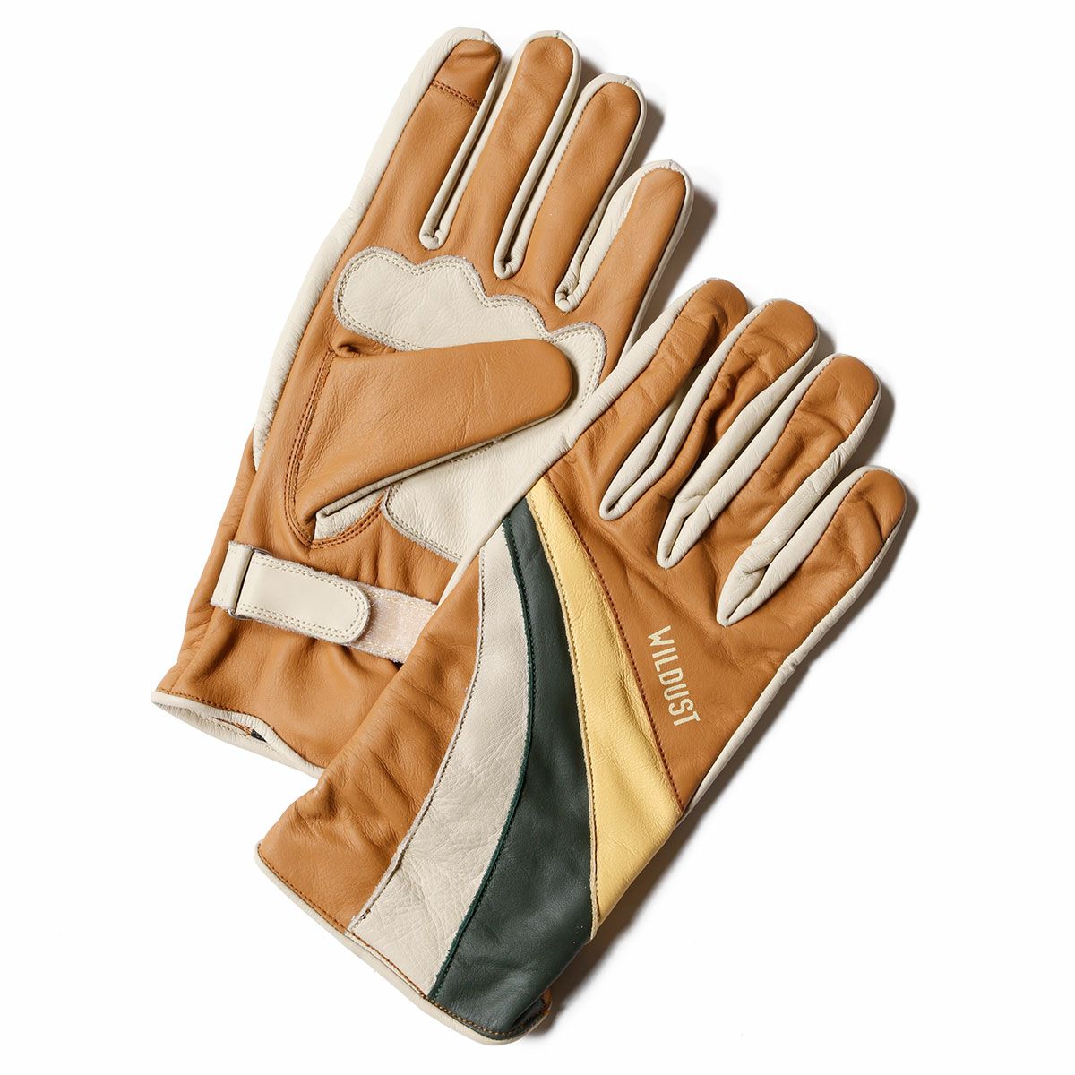 WILDUST｜モーターサイクル グローブ｜3シーズン｜キャメル