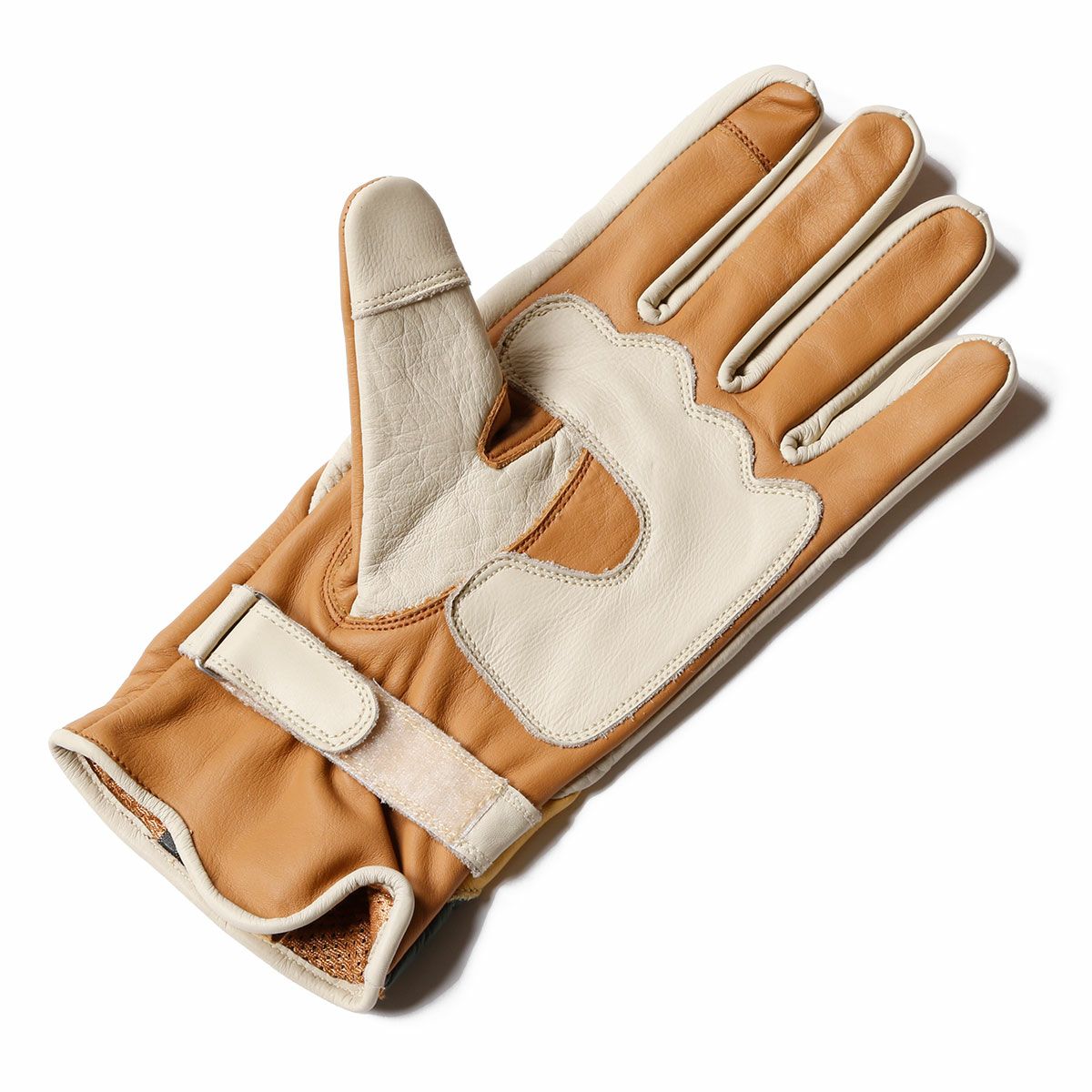 WILDUST｜モーターサイクル グローブ｜3シーズン｜キャメル