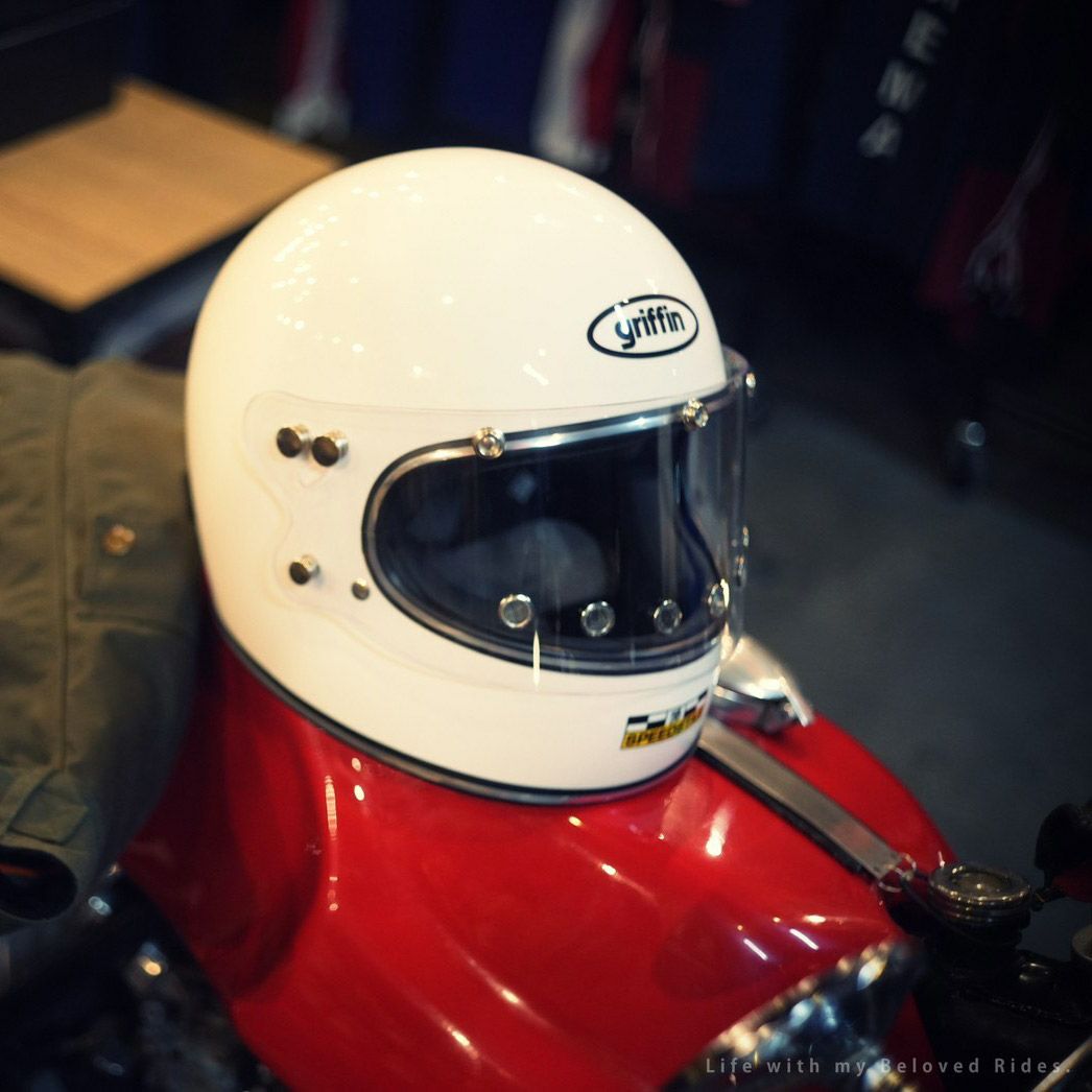 griffin｜スピードスター ホワイト｜フルフェイス