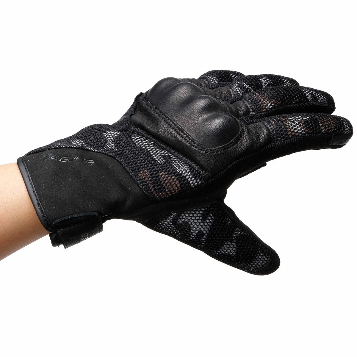 SEGURA｜タバゴ｜サマー｜ブラック×カモフラージュ｜モデル着用