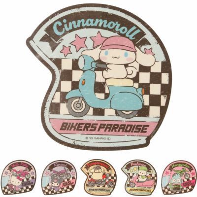 サンリオ｜ヘルメット型ステッカーS｜ステッカー