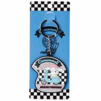 サンリオ｜ヘルメット型ラバーキーホルダー｜シナモロール