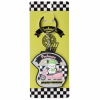 サンリオ｜ヘルメット型ラバーキーホルダー｜ポチャッコ