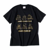 サンリオ｜Tシャツ（総柄）｜ブラック