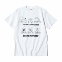 サンリオ｜Tシャツ（総柄）｜ホワイト