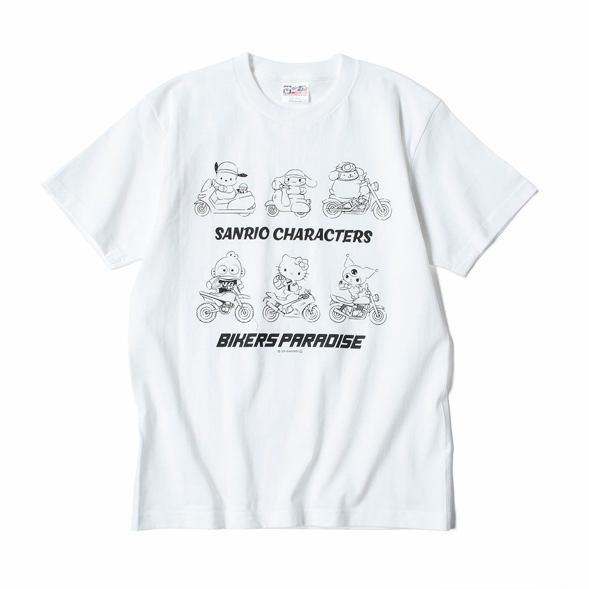 サンリオ｜Tシャツ（総柄）｜ホワイト