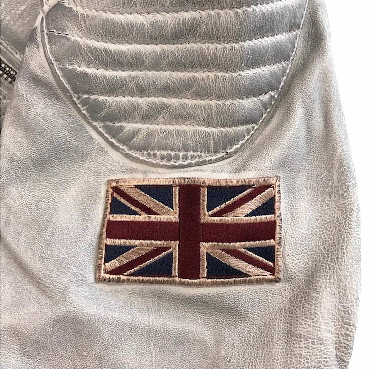 Warson Motors｜グランプリ レザー ジャケット レディ｜アウター｜スモークグレー