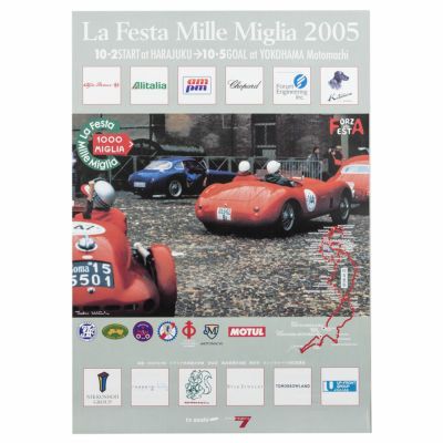 Mille Miglia｜ラフェスタ ミッレミリア 2005 オフィシャルポスター 大