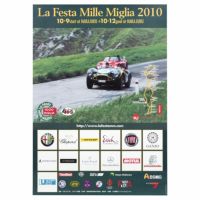 Mille Miglia｜ラフェスタ ミッレミリア 2010 オフィシャルポスター 大｜ポスター