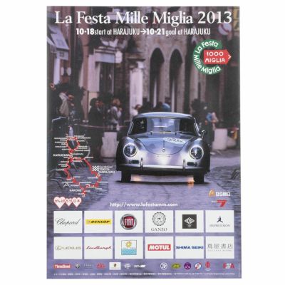 Mille Miglia｜ラフェスタ ミッレミリア 2013 オフィシャルポスター 大｜