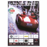 Mille Miglia｜ラフェスタ ミッレミリア 2015 オフィシャルポスター 中｜
