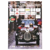 Mille Miglia｜ラフェスタ ミッレミリア 2019 オフィシャルポスター 中｜