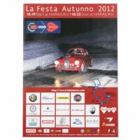 Mille Miglia｜ラフェスタ アウトゥンノ 2012 オフィシャルポスター 大｜