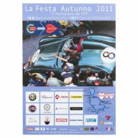 Mille Miglia｜ラフェスタ アウトゥンノ 2011 オフィシャルポスター 中｜