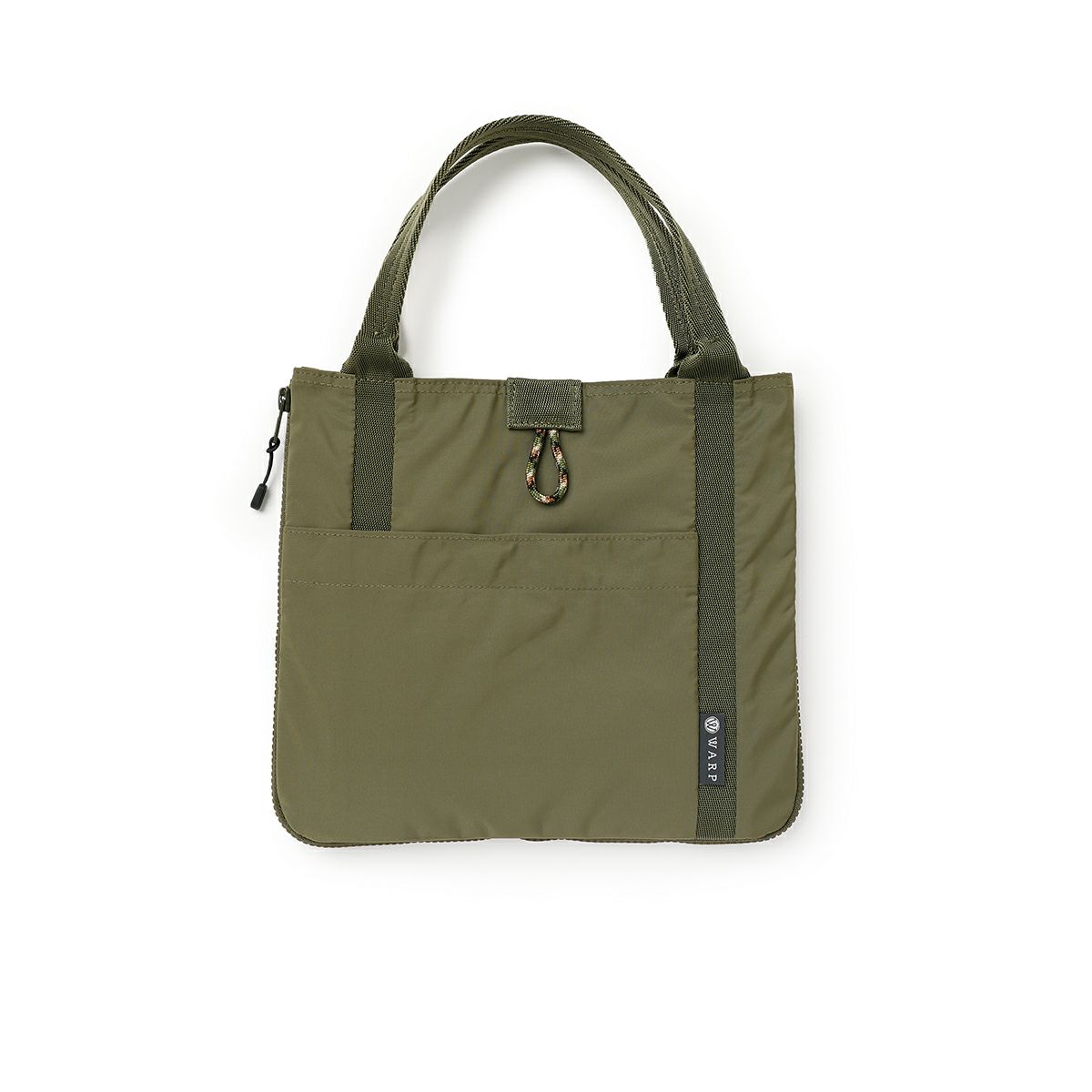 WARP｜トランスフォーム ミニ トートバッグ｜トートバッグ｜カーキ