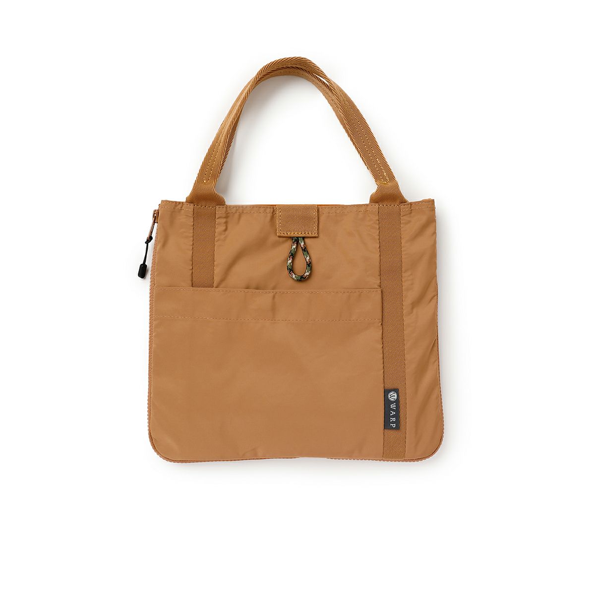 WARP｜トランスフォーム ミニ トートバッグ｜トートバッグ｜キャメル
