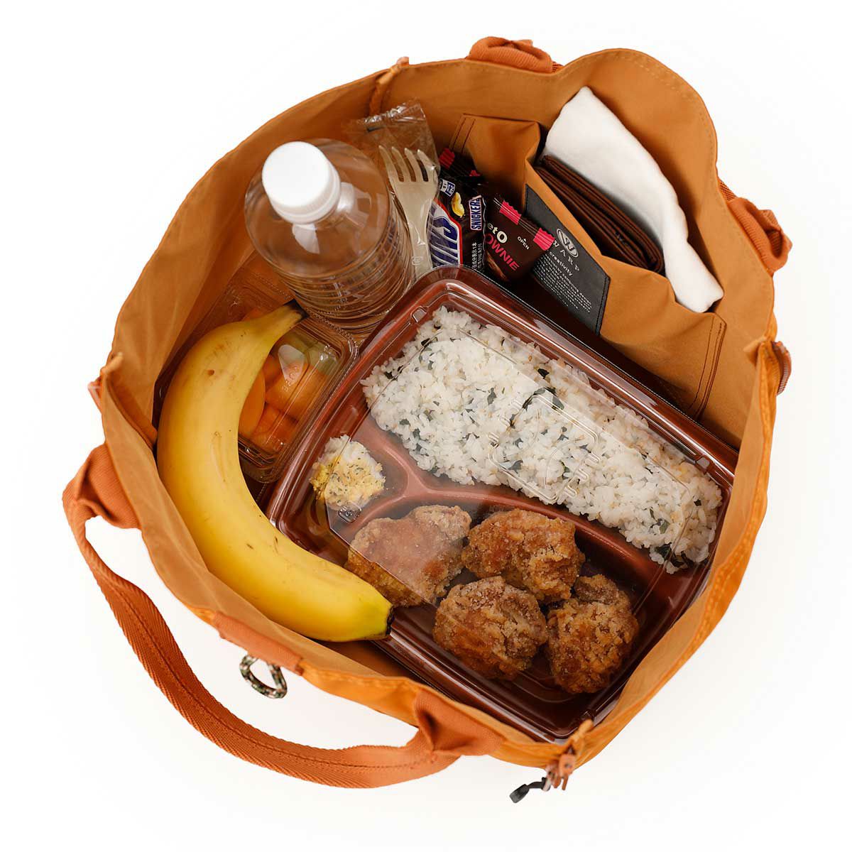 WARP｜トランスフォーム ミニ トートバッグ｜トートバッグ｜オレンジ