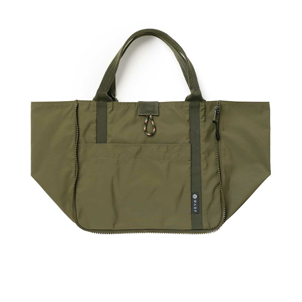 WARP｜トランスフォーム ミニ トートバッグ｜トートバッグ｜カーキ