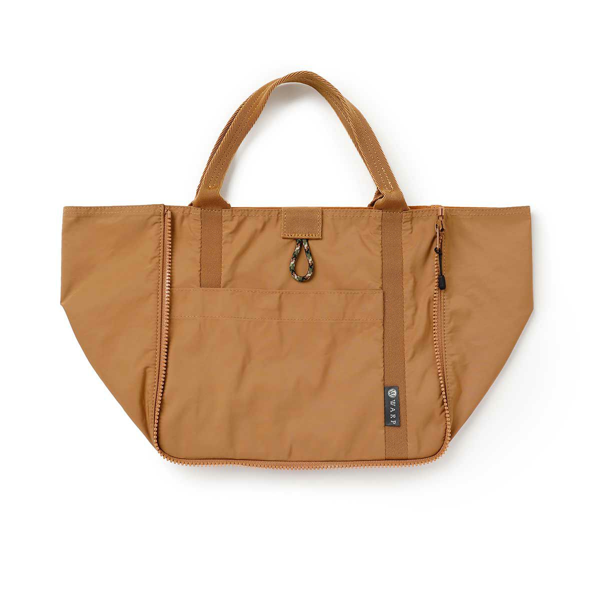 WARP｜トランスフォーム ミニ トートバッグ｜トートバッグ｜キャメル