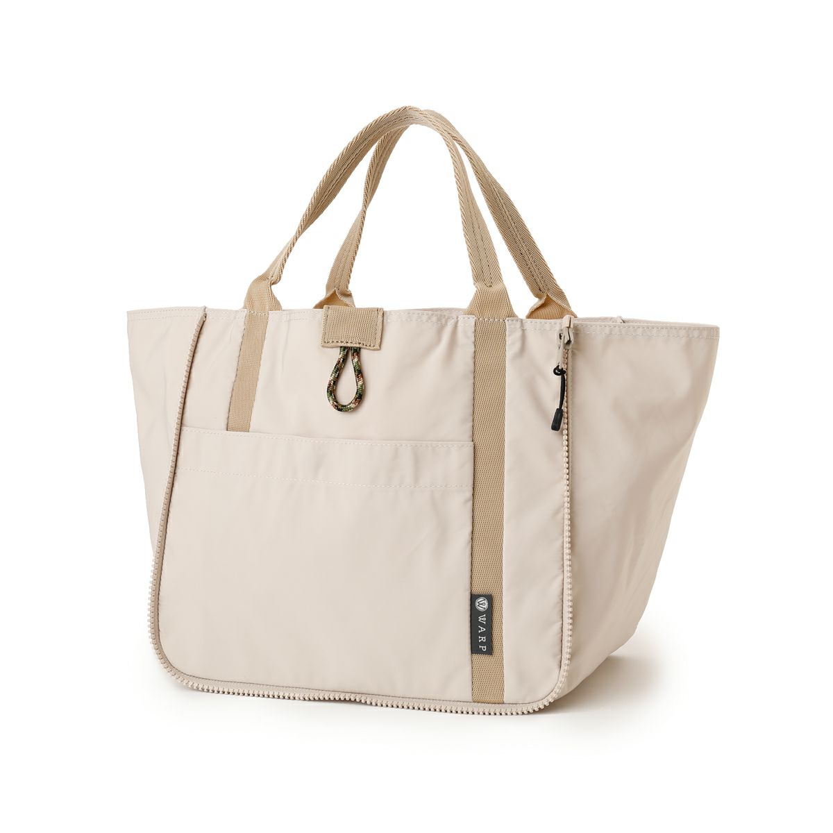 WARP｜トランスフォーム ミニ トートバッグ｜トートバッグ｜ライトベージュ