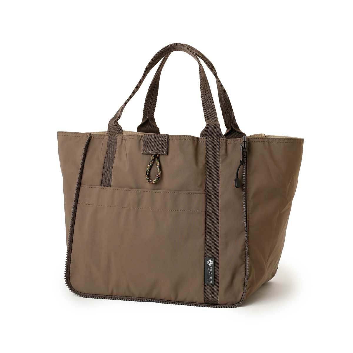 WARP｜トランスフォーム ミニ トートバッグ｜トートバッグ｜モカ