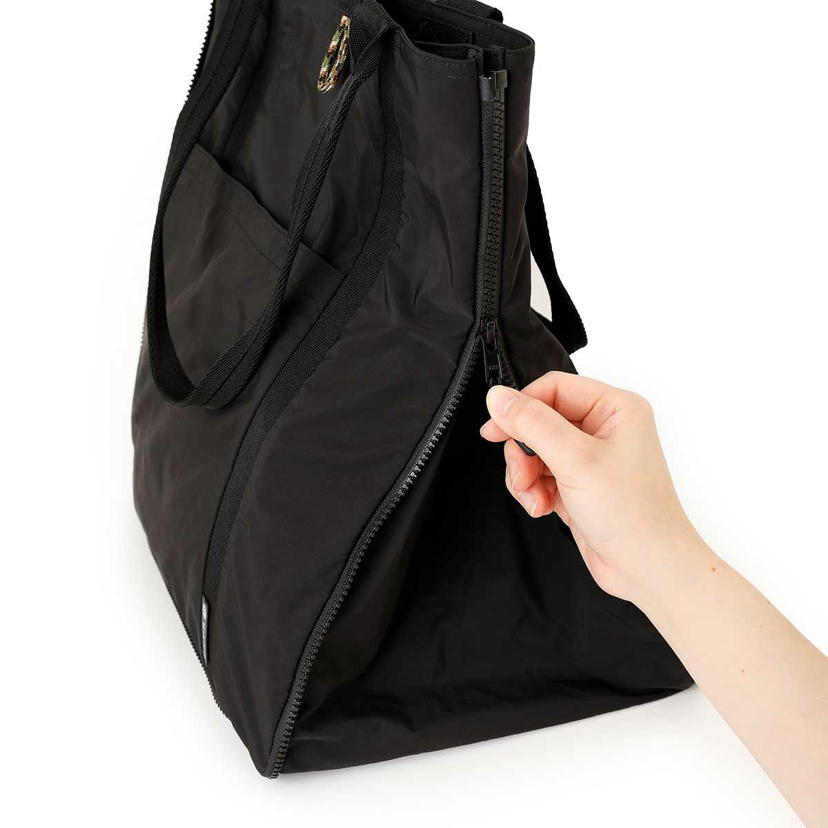 WARP｜トランスフォーム トートバッグ｜ブラック