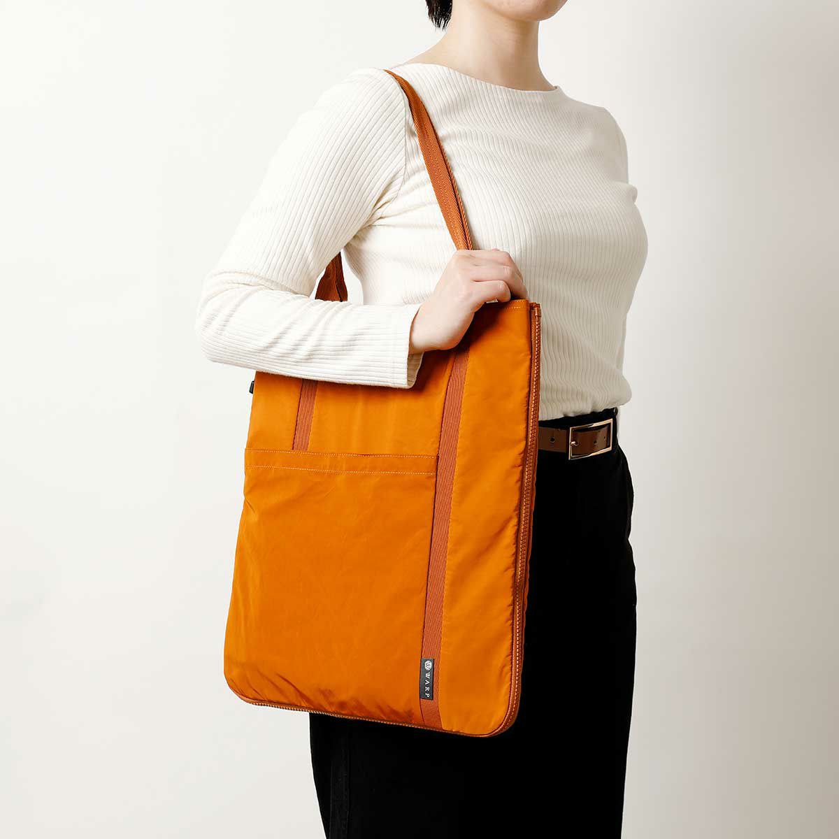 WARP｜トランスフォーム トートバッグ｜オレンジ