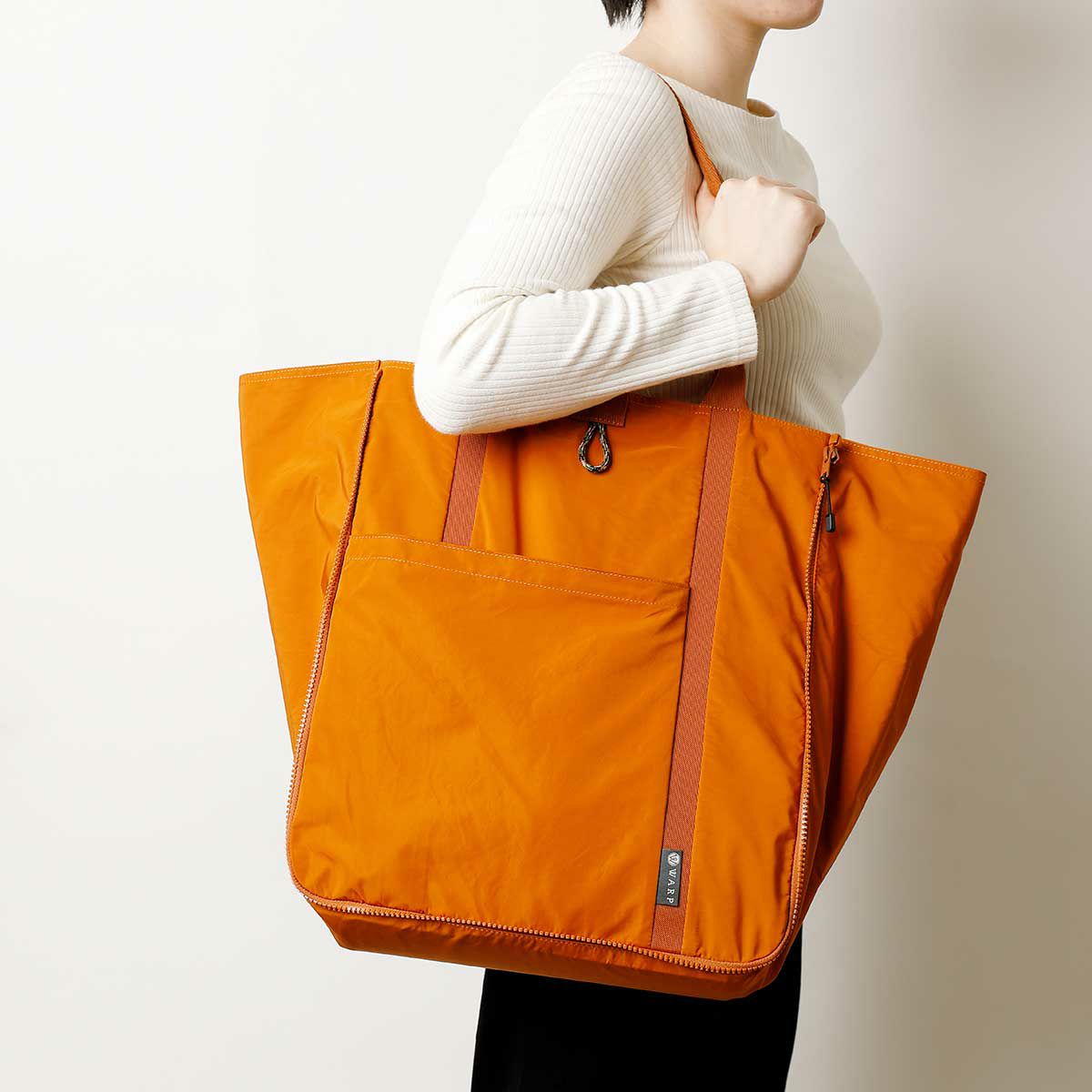 WARP｜トランスフォーム トートバッグ｜オレンジ