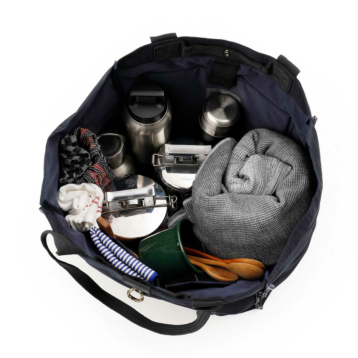 WARP｜トランスフォーム トートバッグ｜ネイビー