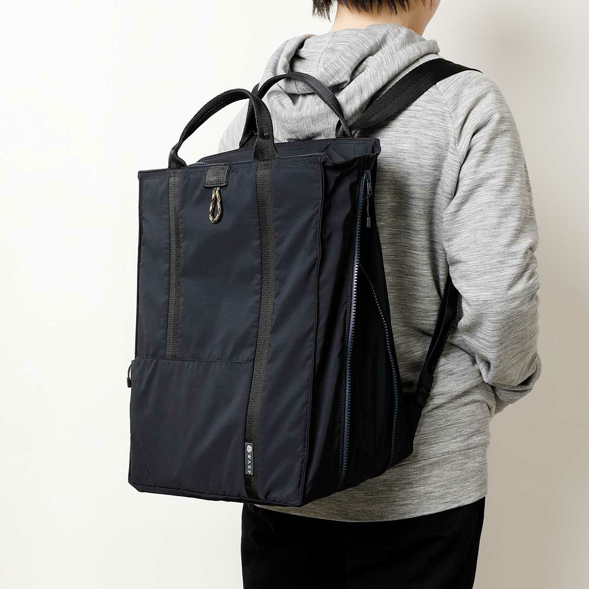 WARP｜トランスフォーム バックパック｜ブラック