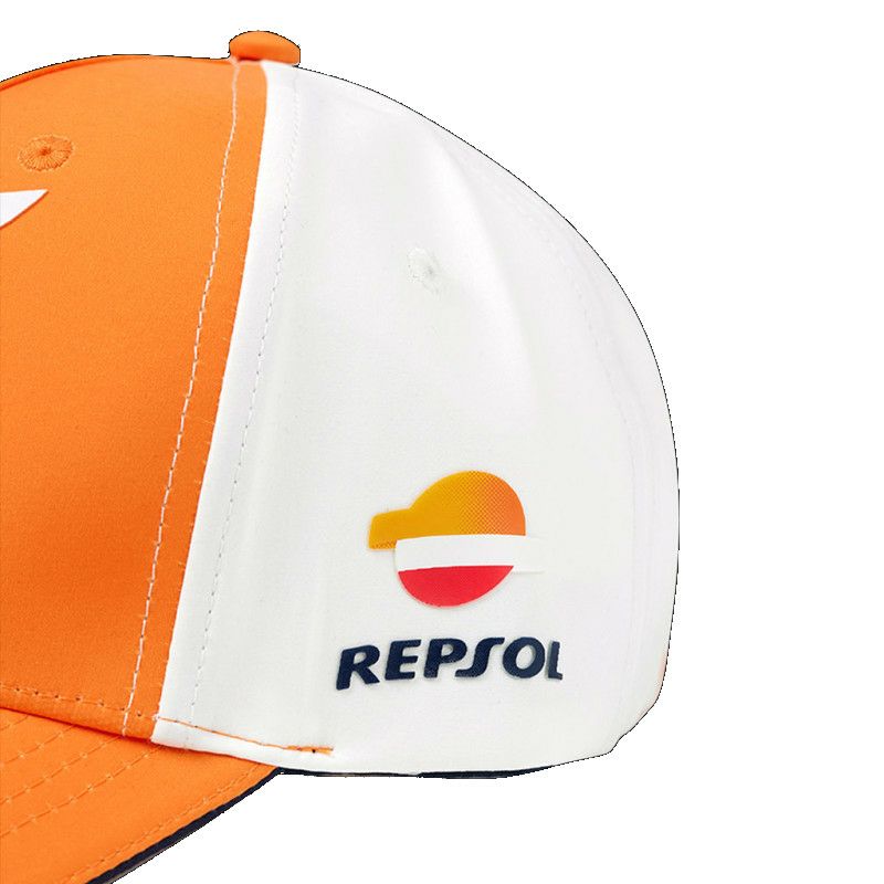 REPSOL HONDA｜レプソル ホンダ ツートン ベースボール キャップ｜帽子｜ホワイト×オレンジ