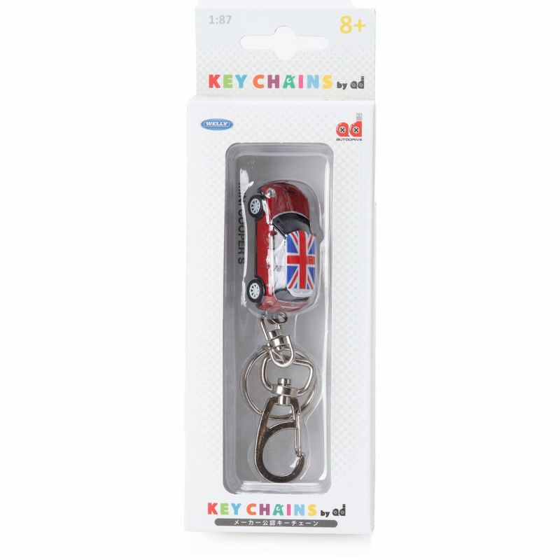 Cassette Car Products｜キーチェーン ミニクーパー UK｜キーホルダー