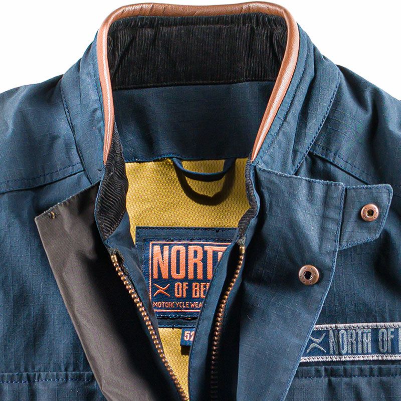 North of Berlin｜モト65 ジャケット｜ファブリック｜ネイビー