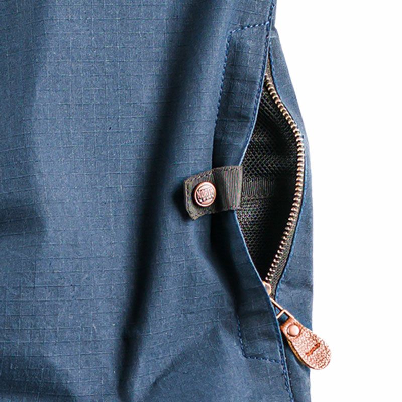 North of Berlin｜モト65 ジャケット｜ファブリック｜ネイビー