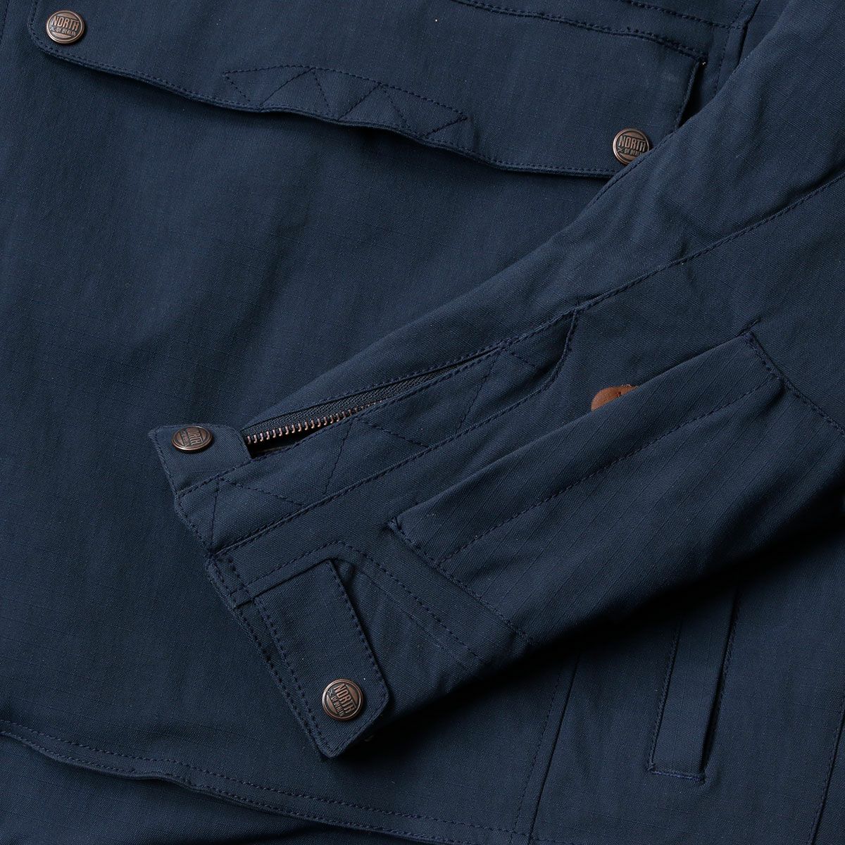 North of Berlin｜ライディング ノース アノラク｜ファブリック｜ネイビー