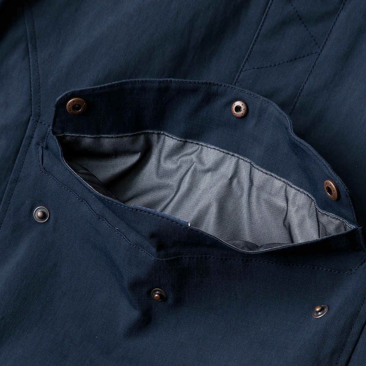 North of Berlin｜ライディング ノース アノラク｜ファブリック｜ネイビー