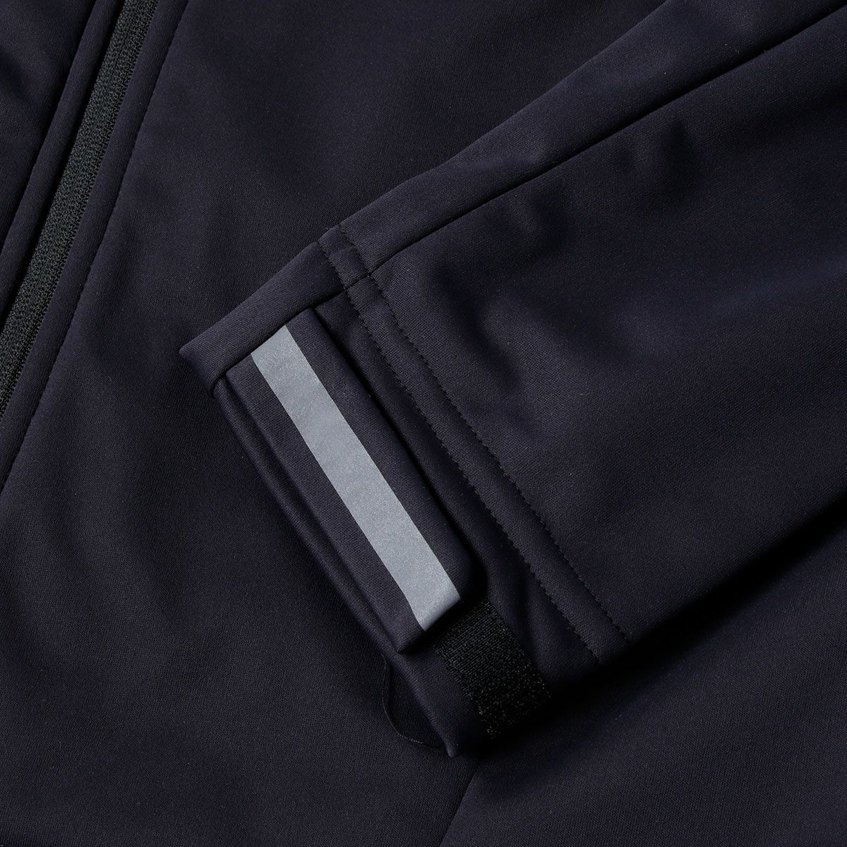 PORSCHE｜ポルシェ RP チーム ソフトシェル ジャケット｜アウター｜ブラック×ホワイト