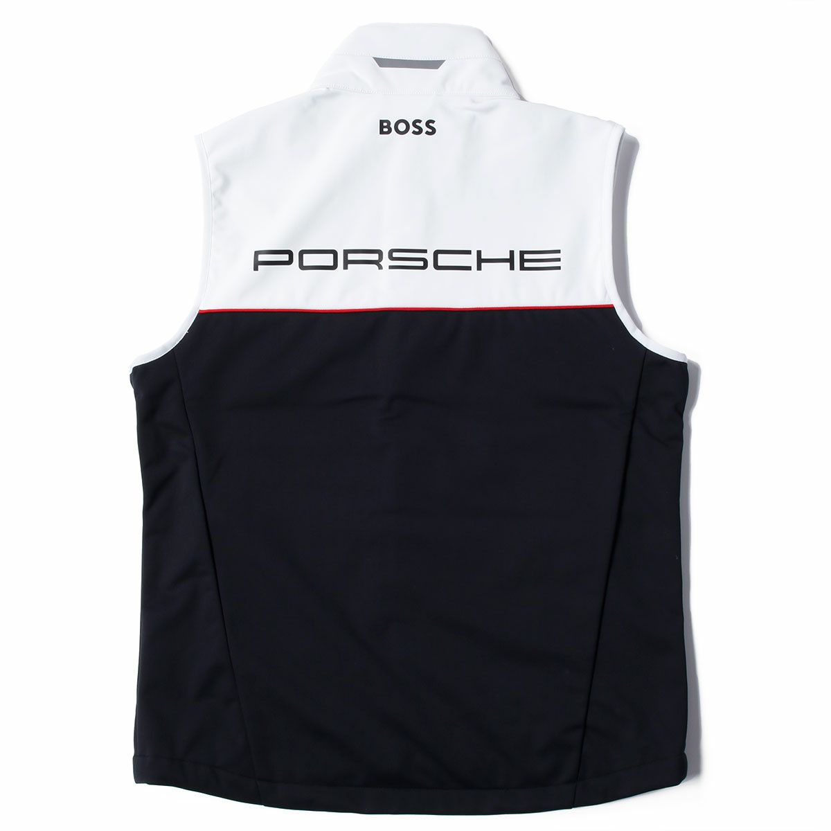 PORSCHE｜ポルシェ RP チーム ジレ｜ベスト｜ブラック×ホワイト