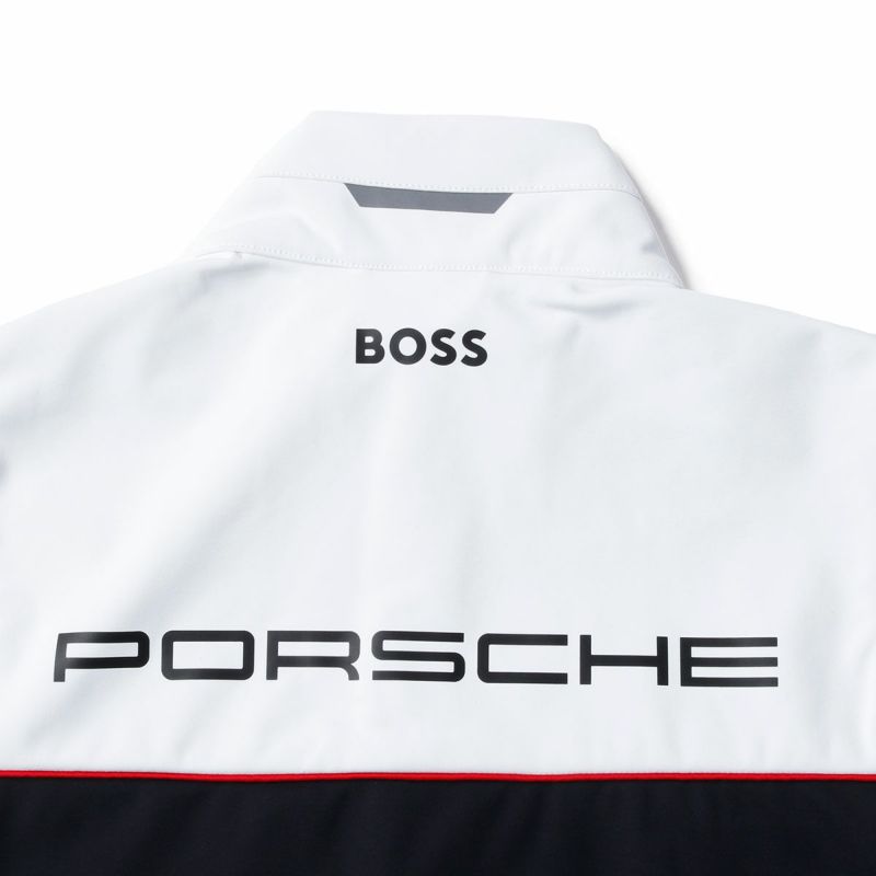 PORSCHE｜ポルシェ RP チーム ジレ｜ベスト｜ブラック×ホワイト