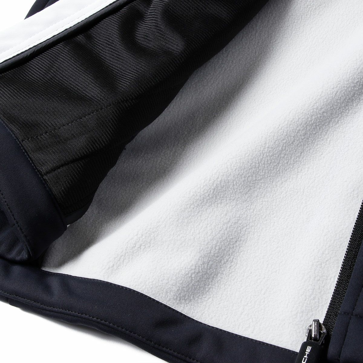 PORSCHE｜ポルシェ RP チーム ジレ｜ベスト｜ブラック×ホワイト