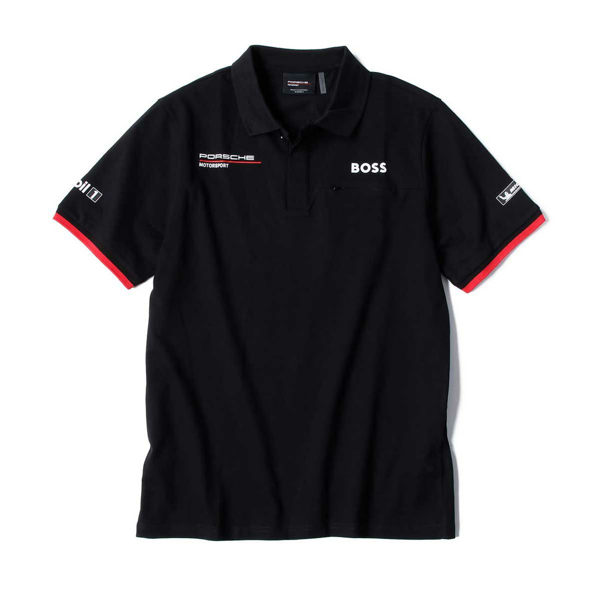 PORSCHE｜ポルシェ RP チーム ポロシャツ｜ブラック