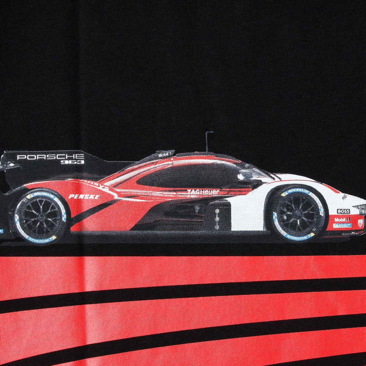 PORSCHE｜ポルシェ ペンスキー FW Tシャツ｜ブラック